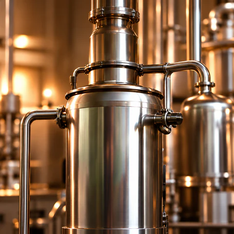 Modern essential oil distillation equipment